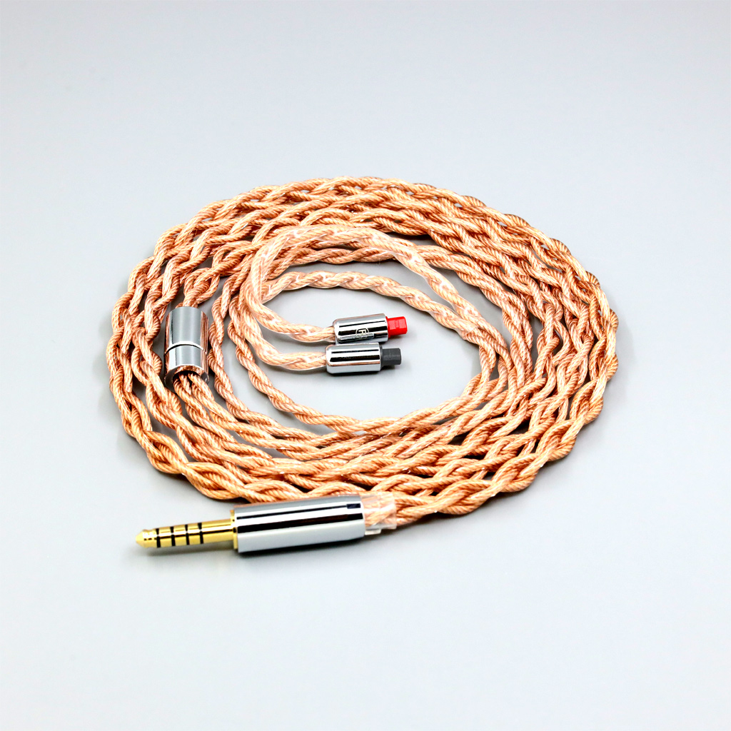 Graphene 7N OCC Shielding Coaxial Mixed Earphone Cable for Audio-Technica ATH-IM50 IM70 IM01 IM02 IM03 IM04 4Core 1.8mm