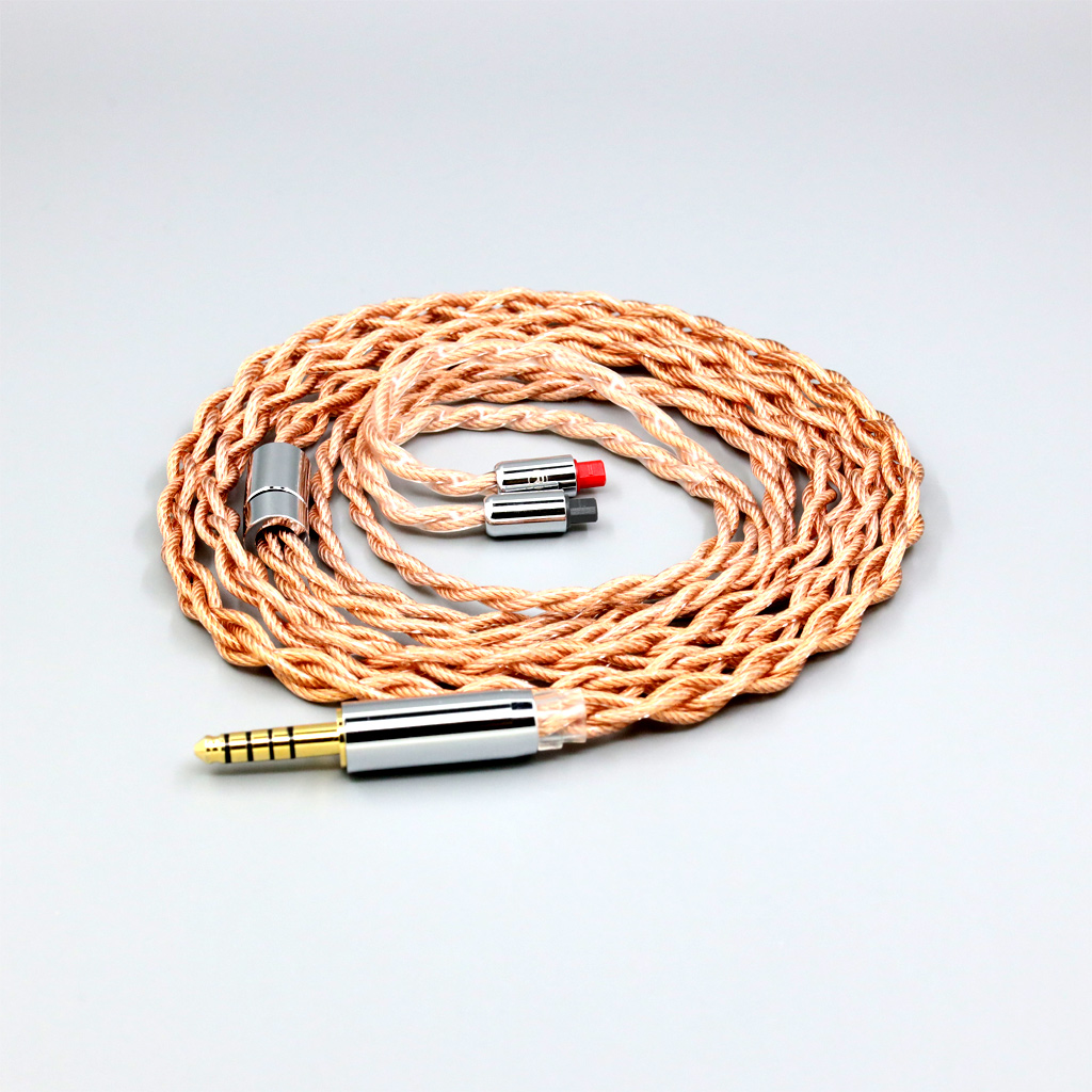 Graphene 7N OCC Shielding Coaxial Mixed Earphone Cable for Audio-Technica ATH-IM50 IM70 IM01 IM02 IM03 IM04 4Core 1.8mm