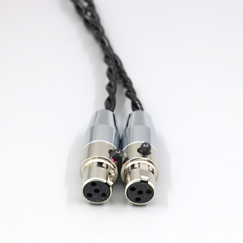 99% Pure Silver Palladium Graphene Floating Gold Cable For Audeze LCD-3 LCD-2 LCD-X LCD-XC LCD-4z LCD-MX4  