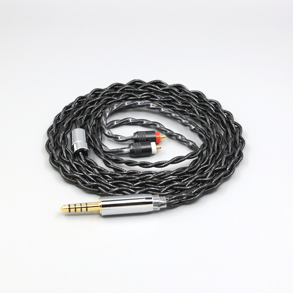 99% Pure Silver Palladium Graphene Floating Gold Cable For Sony IER-M7 IER-M9 IER-Z1R Headset 4 core