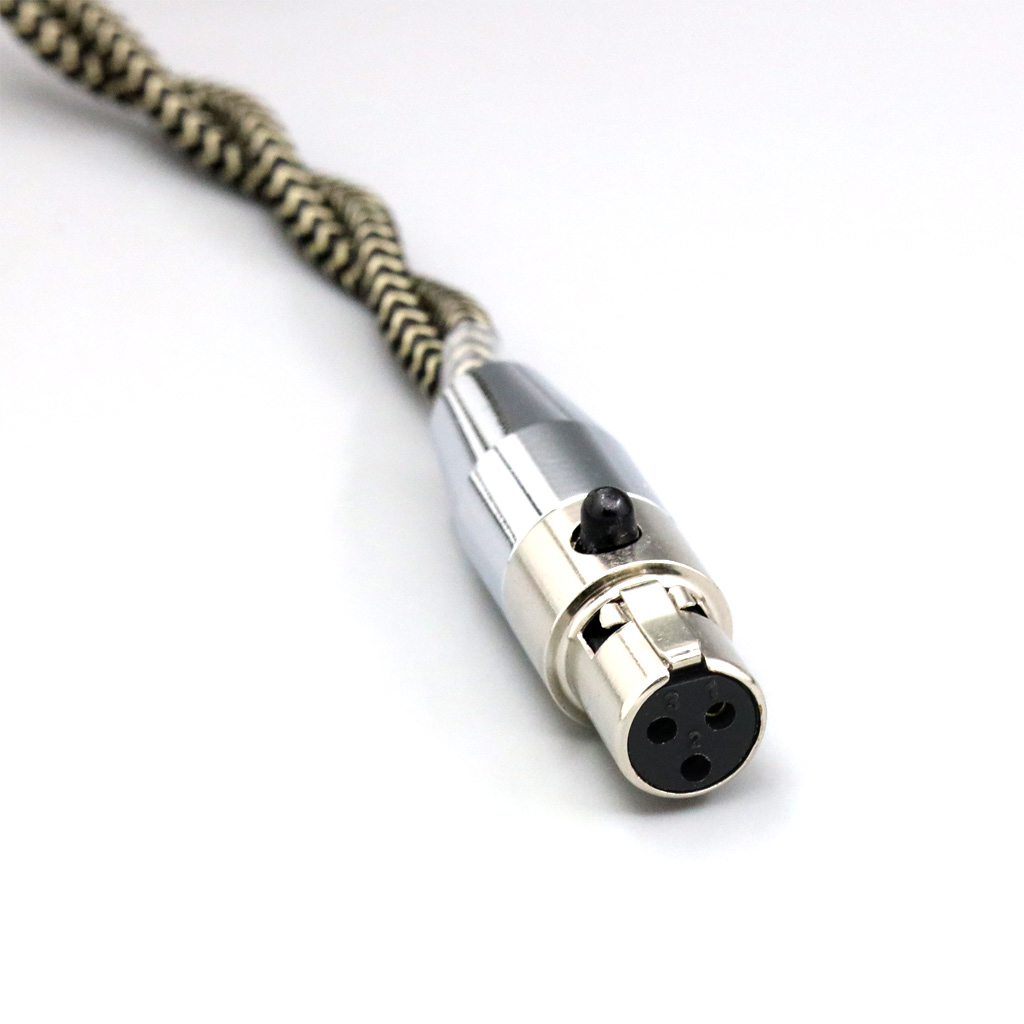2 Core 2.8mm Litz OFC Earphone Shield Braided Sleeve Cable For AKG Q701 K702 K271 K272 K240 K141 K712 K181 K267 K712