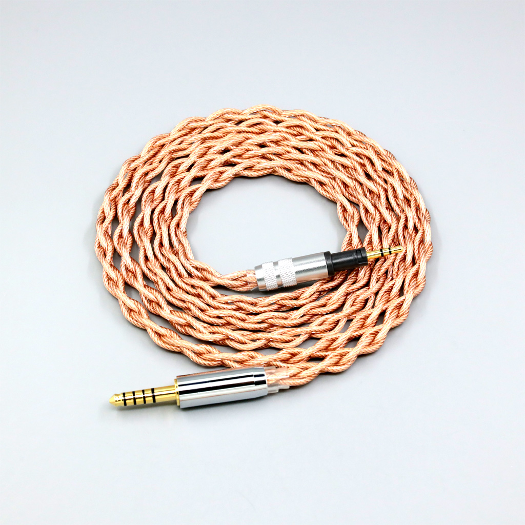Graphene 7N OCC Shielding Coaxial Mixed Earphone Cable For Sennheiser Momentum 1.0 2.0 Headphone 4 core 1.8mm