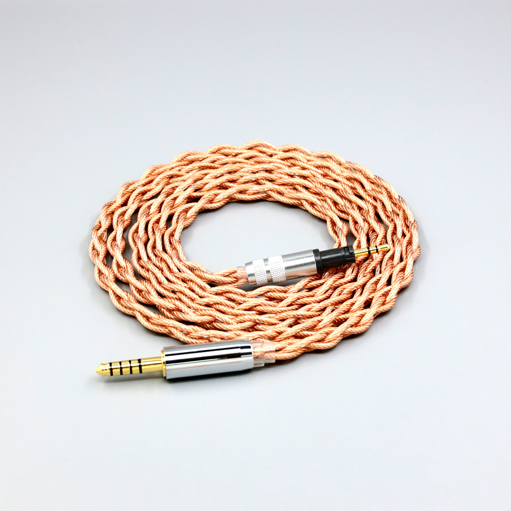 Graphene 7N OCC Shielding Coaxial Mixed Earphone Cable For Sennheiser Momentum 1.0 2.0 Headphone 4 core 1.8mm