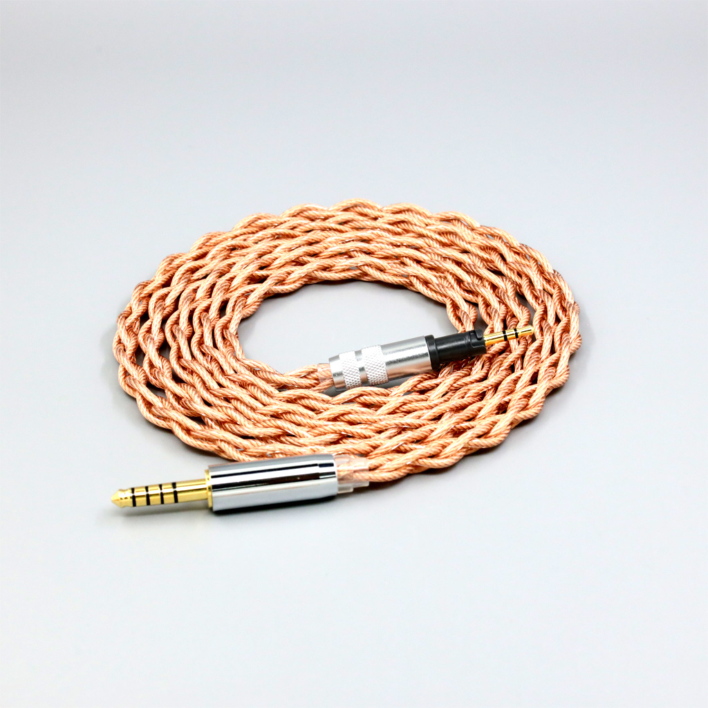 Graphene 7N OCC Shielding Coaxial Mixed Earphone Cable For Sennheiser Momentum 1.0 2.0 Headphone 4 core 1.8mm