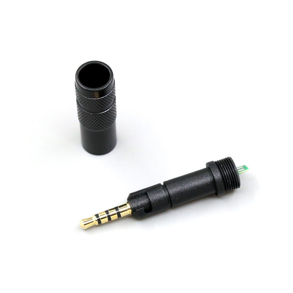 1pcs DIY Custom Earphone Pin Plug For Neumann ndh 20 30 ndh-20 ndh-30 headphone