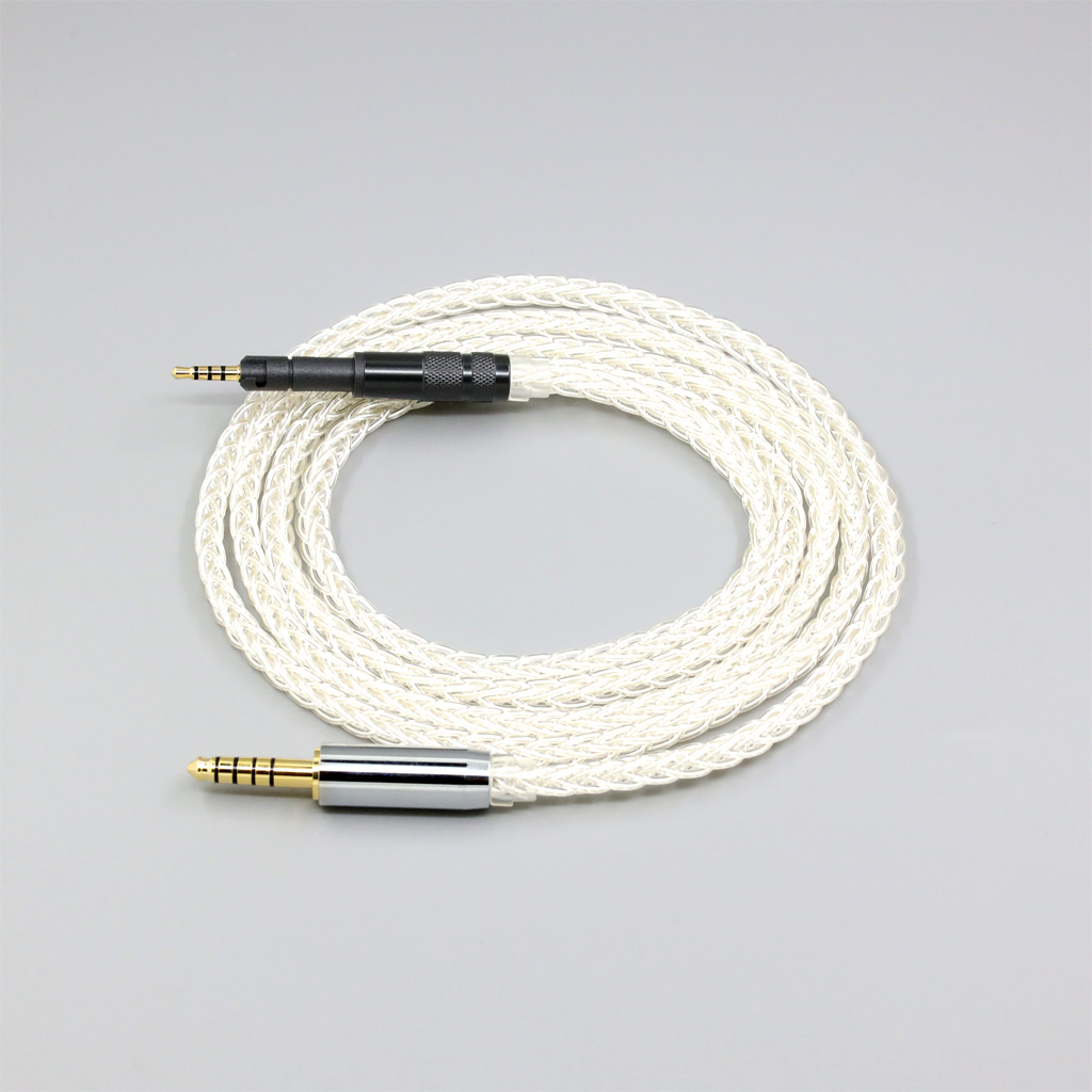 8 Core 99% 7n Pure Silver Palladium Earphone Cable For Neumann ndh 20 30 ndh-20 ndh-30 NDH20 NDH30 headphone