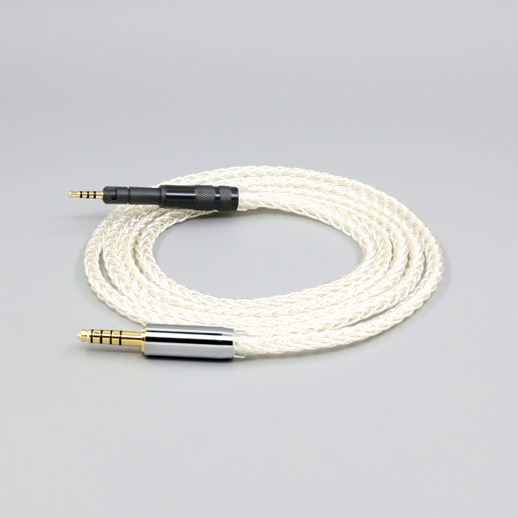 8 Core 99% 7n Pure Silver Palladium Earphone Cable For Neumann ndh 20 30 ndh-20 ndh-30 NDH20 NDH30 headphone