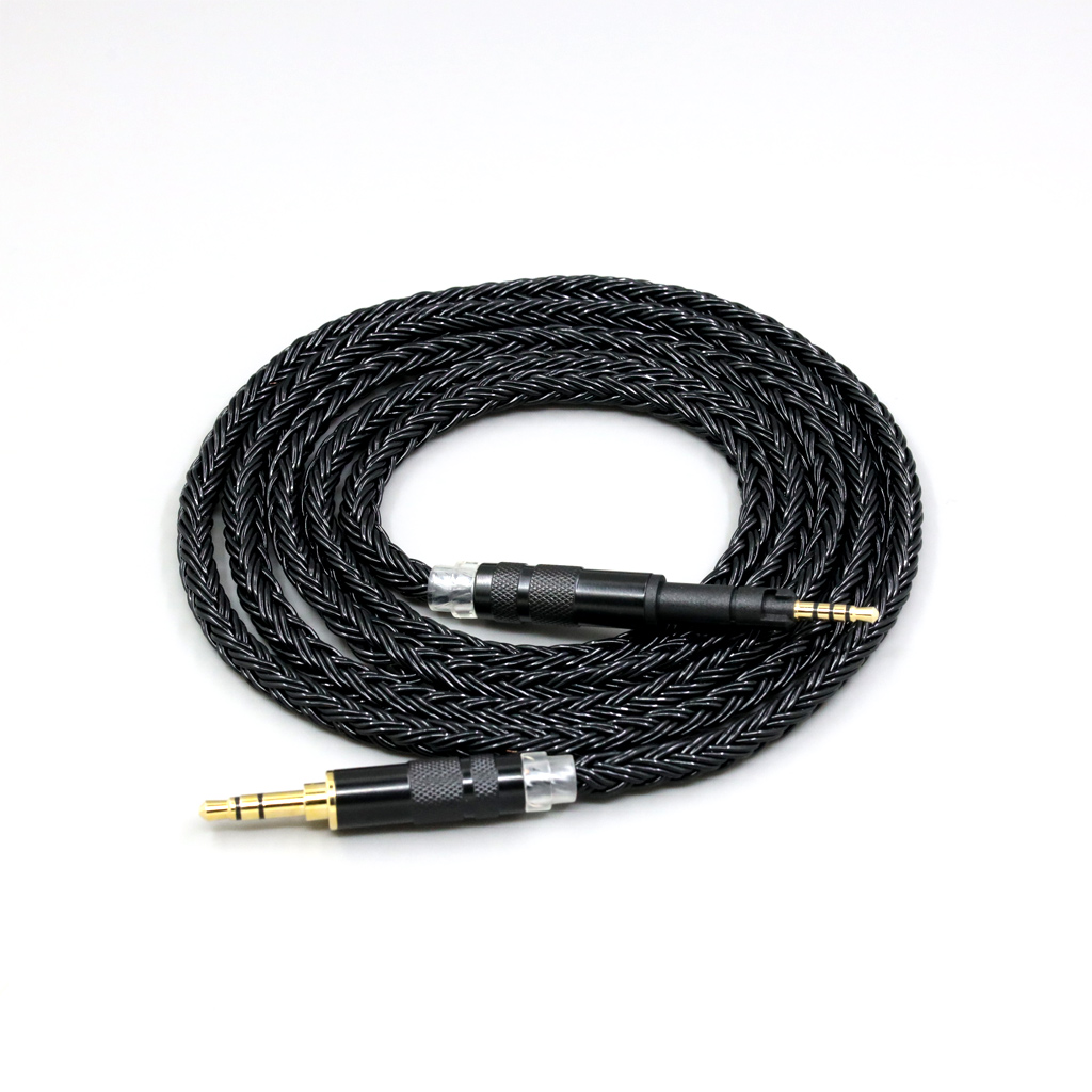 16 Core Black Braided Earphone Cable For Neumann ndh 20 30 ndh-20 ndh-30 NDH20 NDH30 headphone