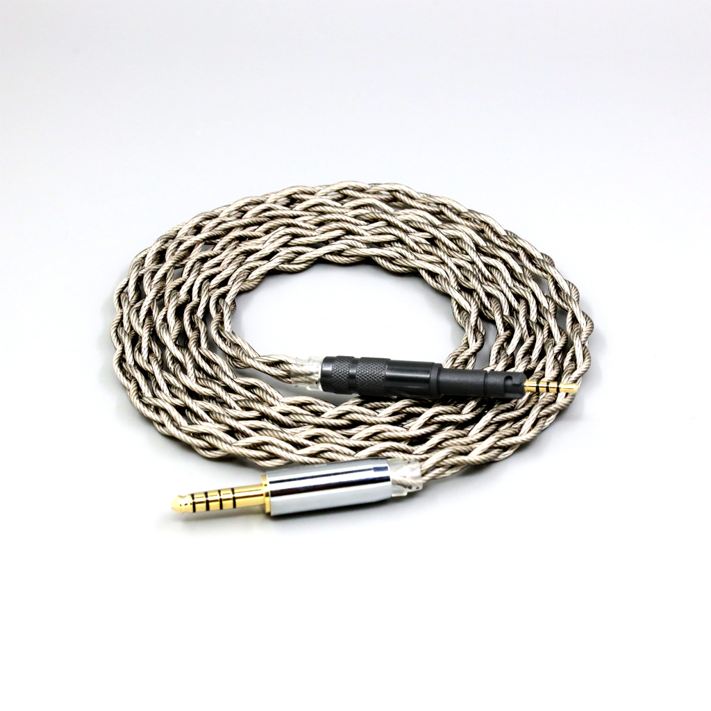 99% Pure Silver + Graphene Plated Shield Earphone Cable For Neumann ndh 20 30 ndh-20 ndh-30 NDH20 NDH30 headphone