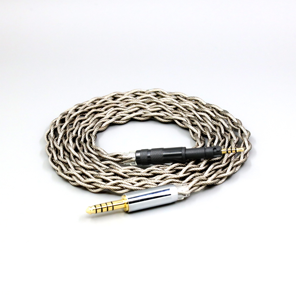 99% Pure Silver + Graphene Plated Shield Earphone Cable For Neumann ndh 20 30 ndh-20 ndh-30 NDH20 NDH30 headphone