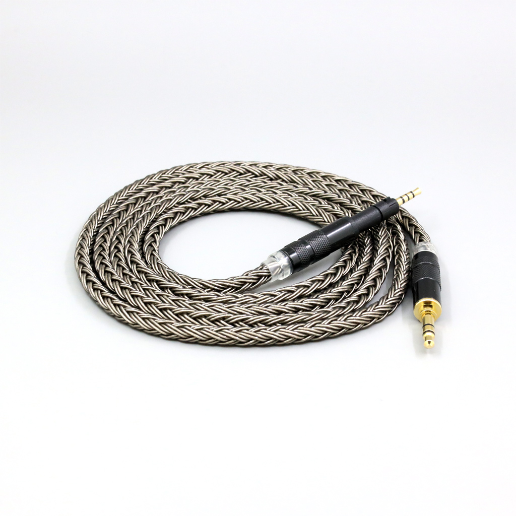 16 Core Grey Silver plated Earphone Cable For Neumann ndh 20 30 ndh-20 ndh-30 NDH20 NDH30 headphone