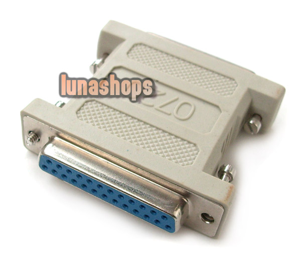 Parallel female 25 Pin DB25 Female to Female Connector Changer Adapter
