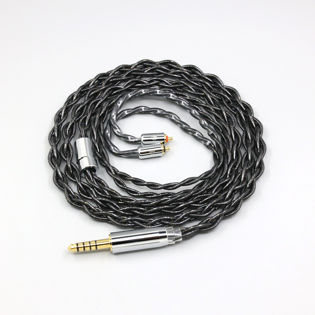 99% Pure Silver Palladium Graphene Floating Gold Cable For UE Live UE6 Pro Lighting SUPERBAX IPX