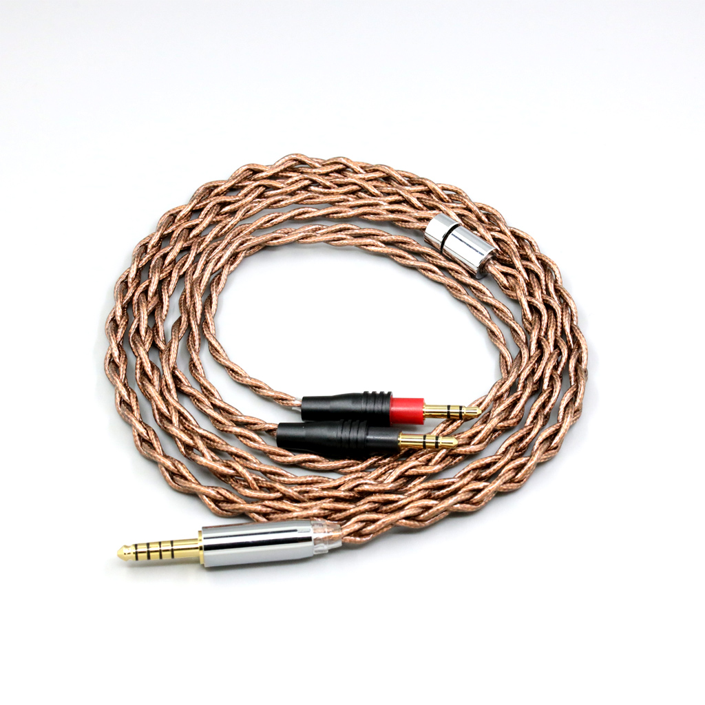 99% 24k Gold 7n Pure Silver Graphene Shield Earphone Cable For TAGO STUDIO TAKASAKI T3-01 Headphone