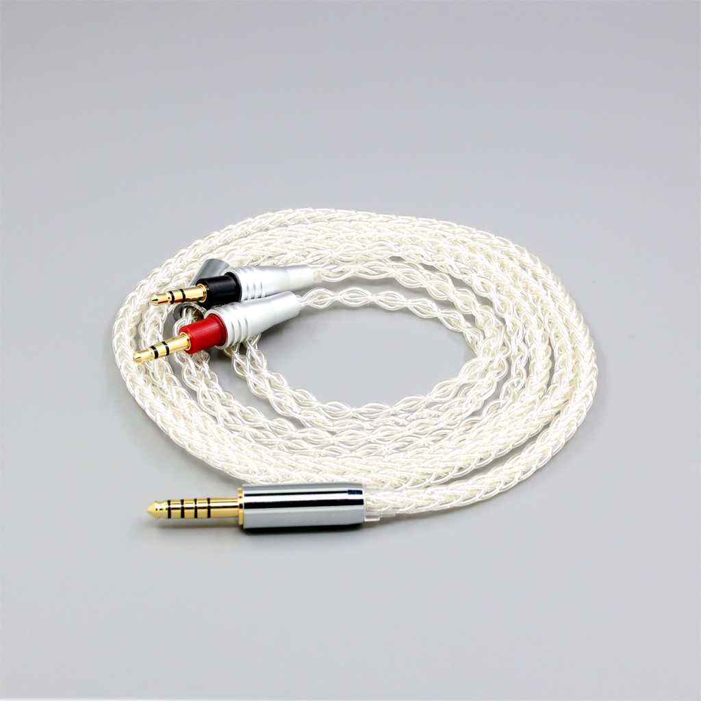 8 Core 99% 7n Pure Silver Palladium Earphone Cable For TAGO STUDIO TAKASAKI T3-01 Headphone