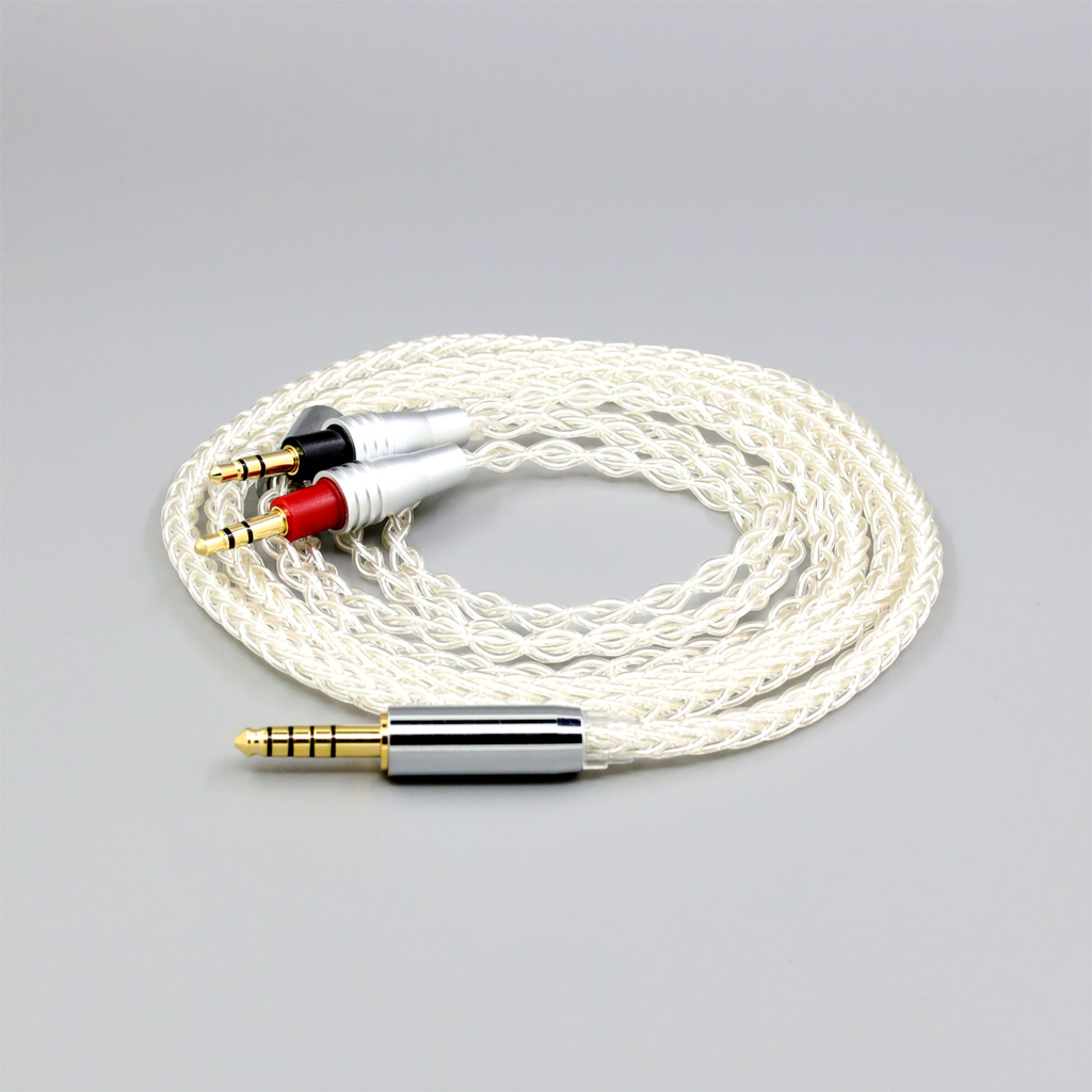 8 Core 99% 7n Pure Silver Palladium Earphone Cable For TAGO STUDIO TAKASAKI T3-01 Headphone