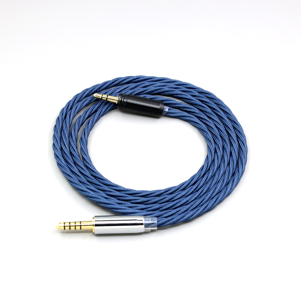 99% Pure Silver OCC Graphene Alloy Full Sleeved Earphone Cable For Focal HADENYS Open-back Headphone