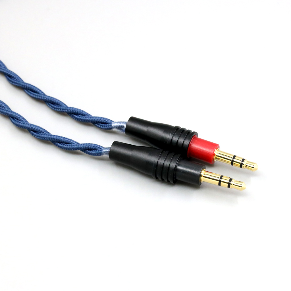 99% Pure Silver OCC Graphene Alloy Full Sleeved Earphone Cable For Focal HADENYS Open-back Headphone