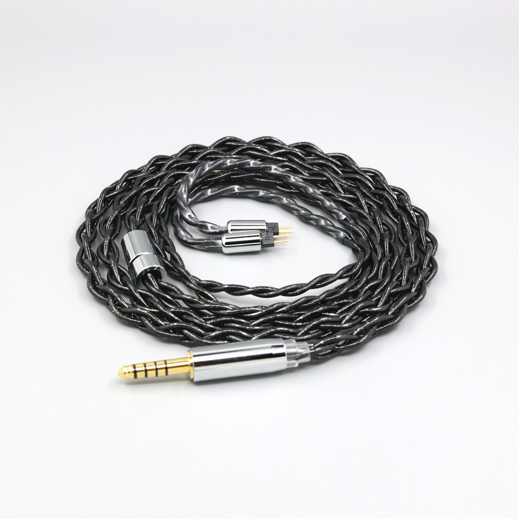 99% Pure Silver Palladium Graphene Floating Gold Cable For TANCHJIM ORIGIN Oxygen 4U OLA lengthened extended 0.78mm pin
