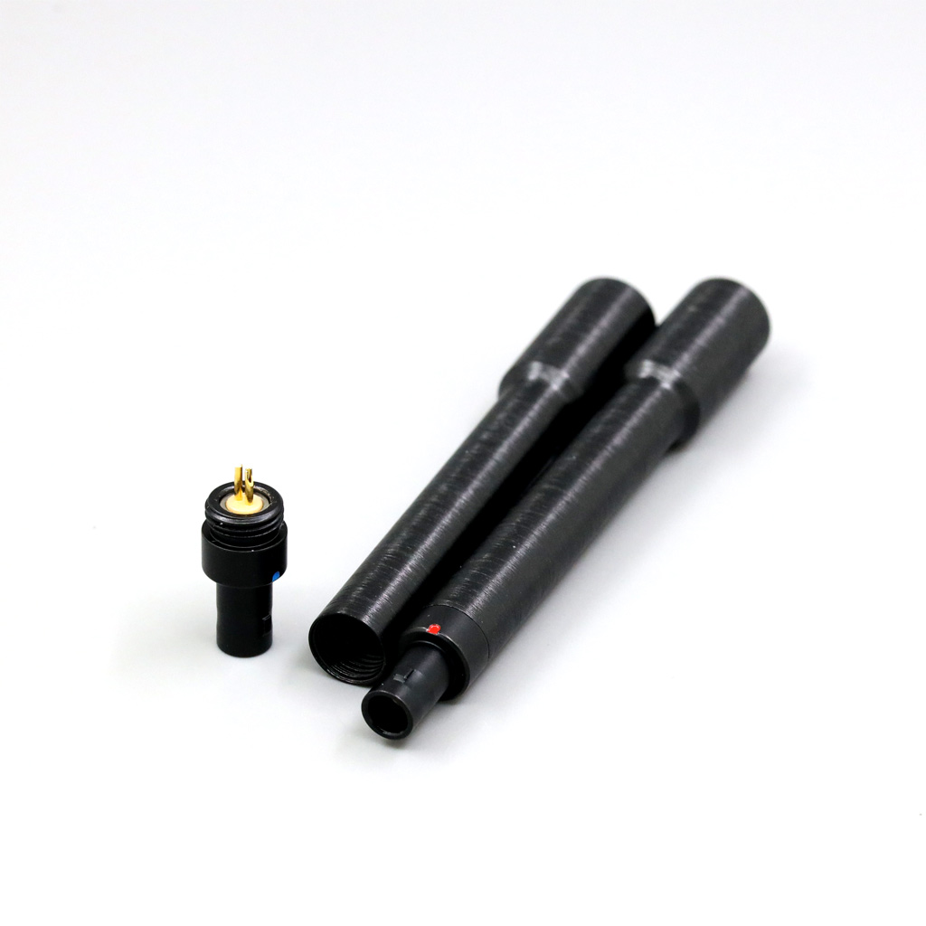1 Pair DIY Repair Custom Connector Earphone Pin Plg For T+A Solitaire P Headphone