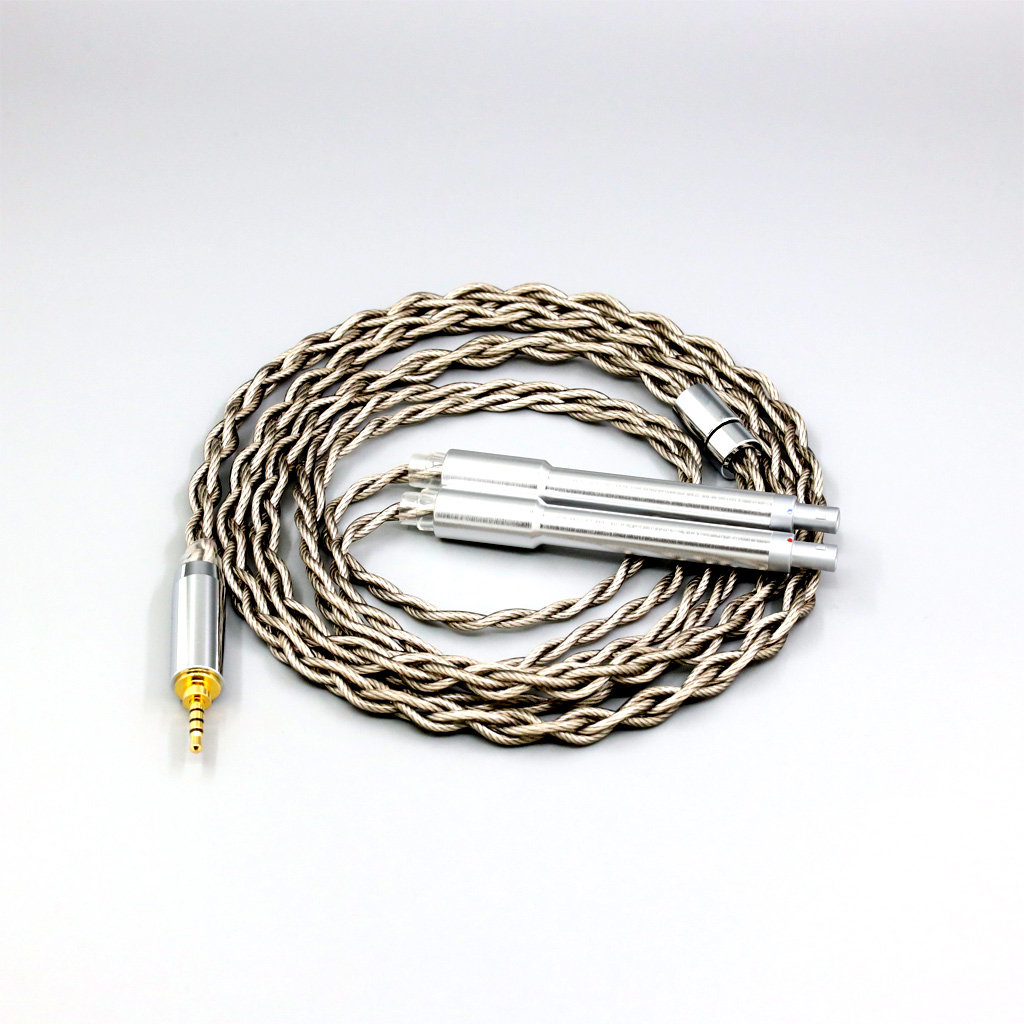 99% Pure Silver + Graphene Silver Plated Shield Earphone Cable For T+A (Theory + Application) Solitaire P Headphone