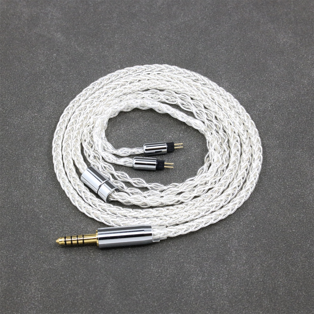 8 Core 99% 7n Pure Silver Palladium Earphone Cable For TANCHJIM ORIGIN Oxygen 4U OLA lengthened extended 0.78mm pin