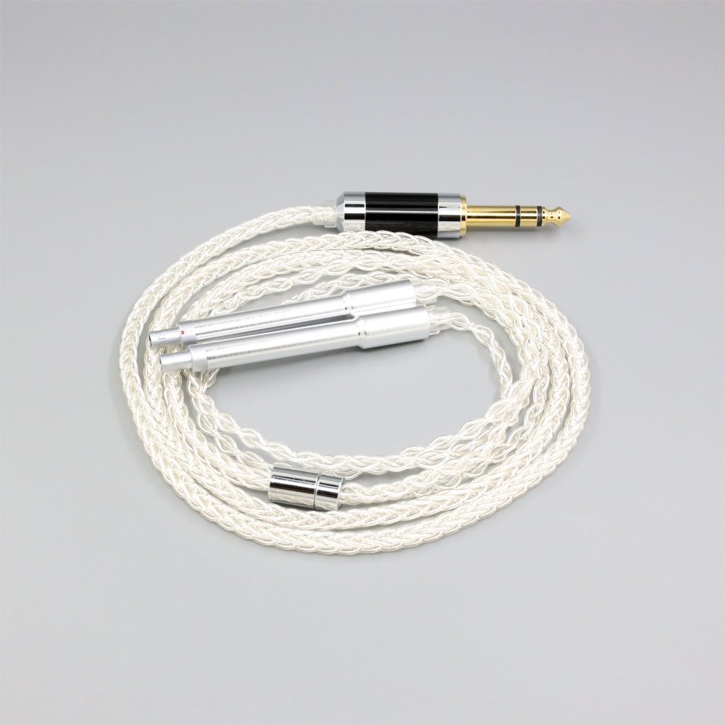 8 Core 99% 7n Pure Silver Palladium Earphone Cable For T+A (Theory + Application) Solitaire P Headphone