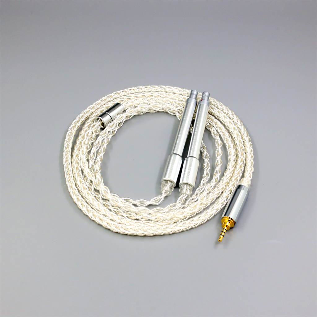 8 Core 99% 7n Pure Silver Palladium Earphone Cable For T+A (Theory + Application) Solitaire P Headphone