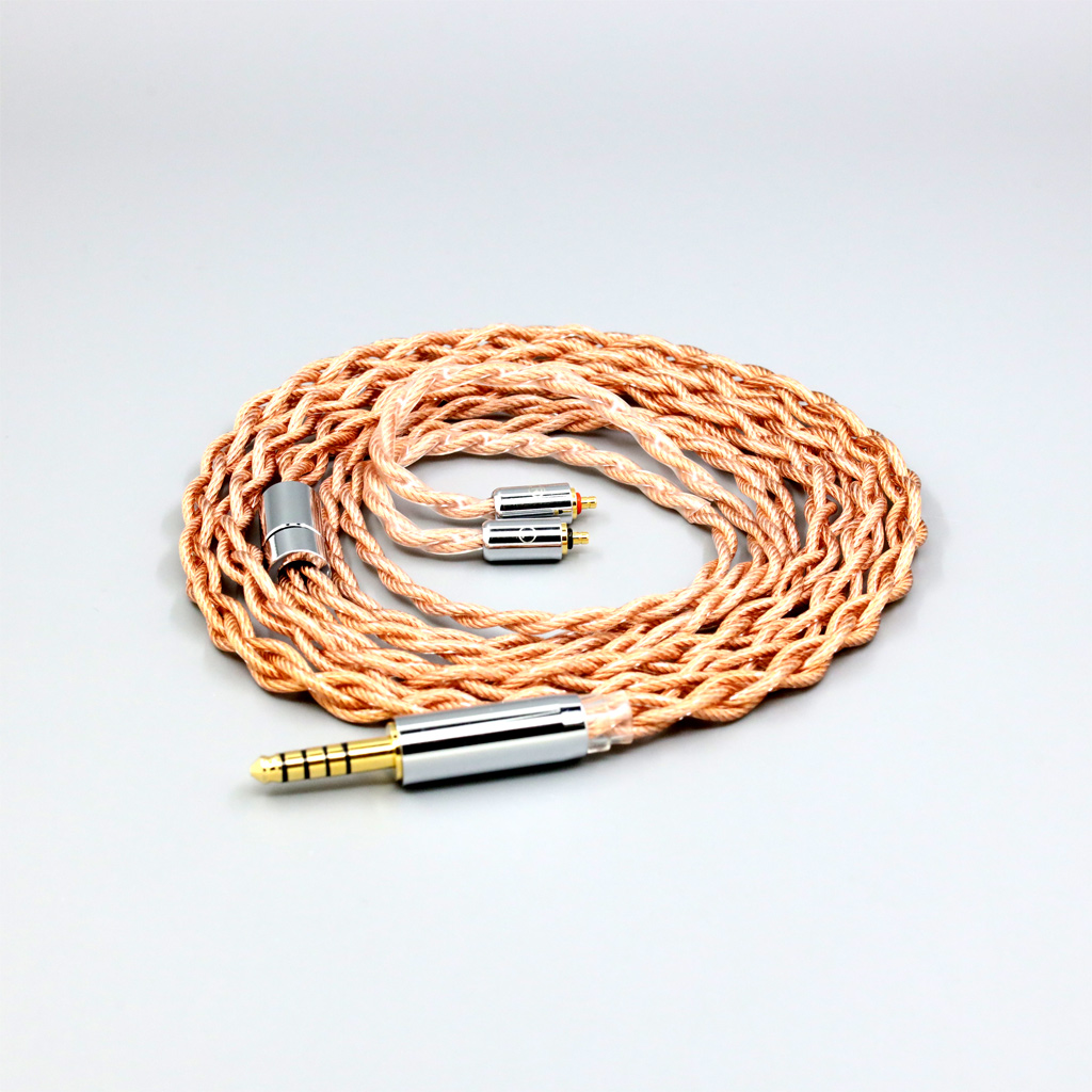 Graphene 7N OCC Shielding Coaxial Mixed Earphone Cable For UE Live UE6 Pro Lighting SUPERBAX IPX 4 core 1.8mm