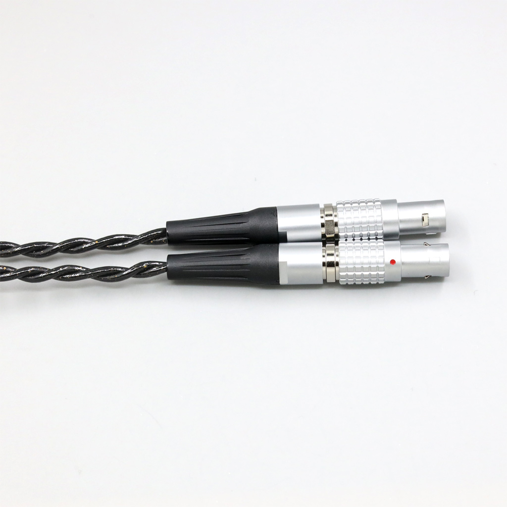 99% Pure Silver Palladium Graphene Floating Gold Cable For Focal Utopia Fidelity Circumaural Headphone