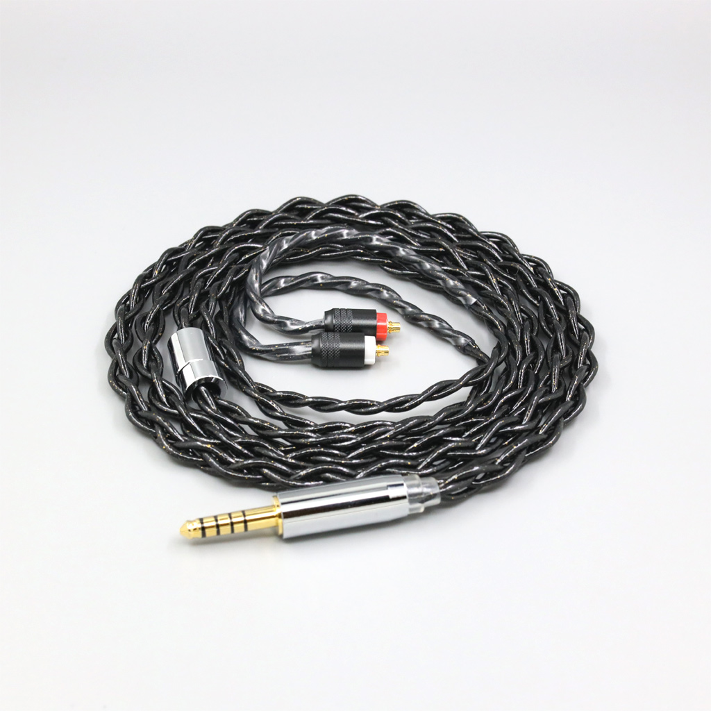 99% Pure Silver Palladium Graphene Floating Gold Cable For Sony XBA-H2 XBA-H3 xba-A3 xba-A2