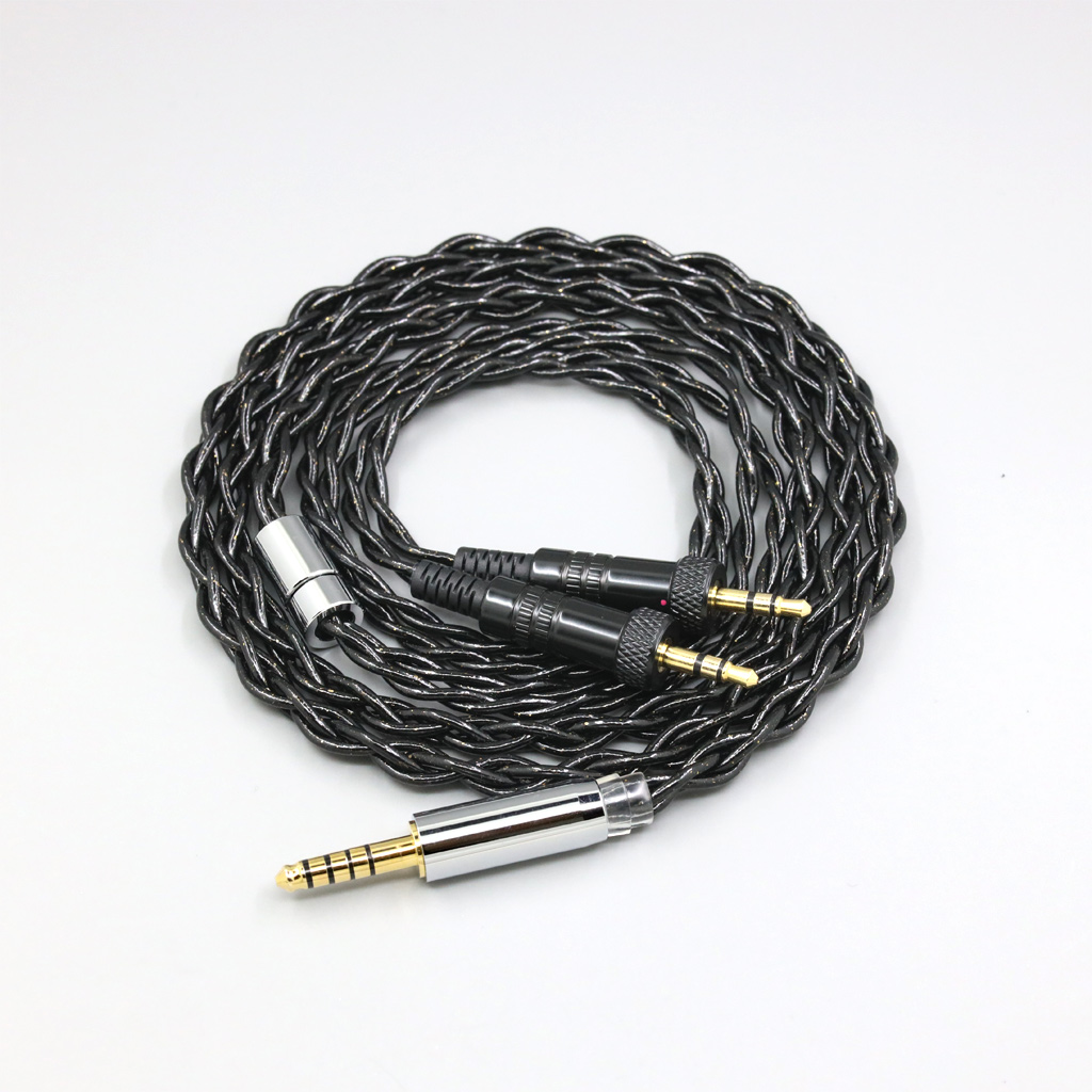 99% Pure Silver Palladium Graphene Floating Gold Cable For Sony MDR-Z1R MDR-Z7 MDR-Z7M2 With Screw To Fix