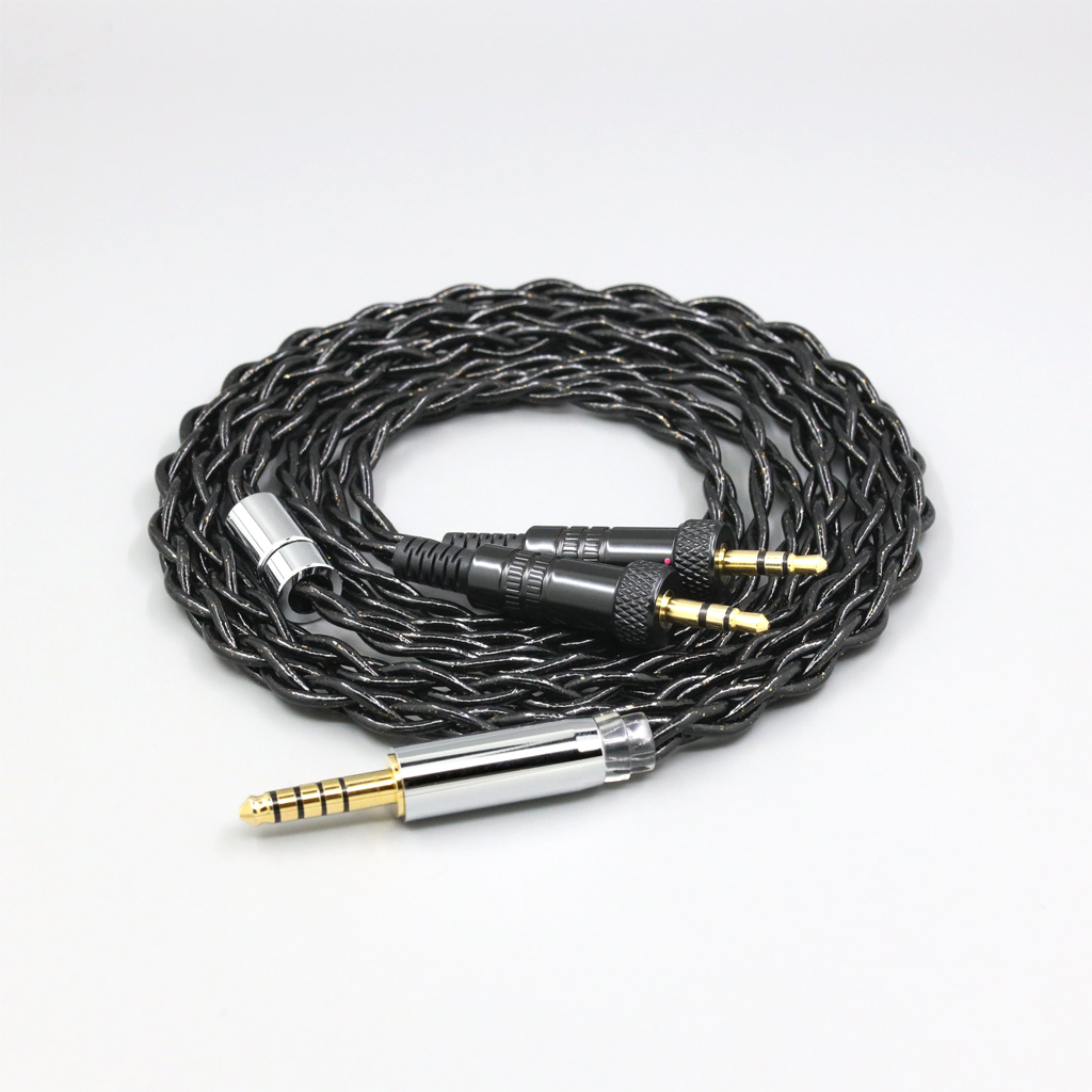 99% Pure Silver Palladium Graphene Floating Gold Cable For Sony MDR-Z1R MDR-Z7 MDR-Z7M2 With Screw To Fix