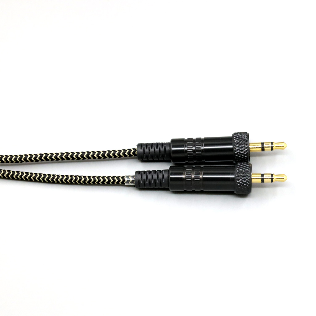 2 Core 2.8mm Litz OFC Earphone Shield Braided Sleeve Cable For Sony MDR-Z1R MDR-Z7 MDR-Z7M2 With Screw To Fix Headphone