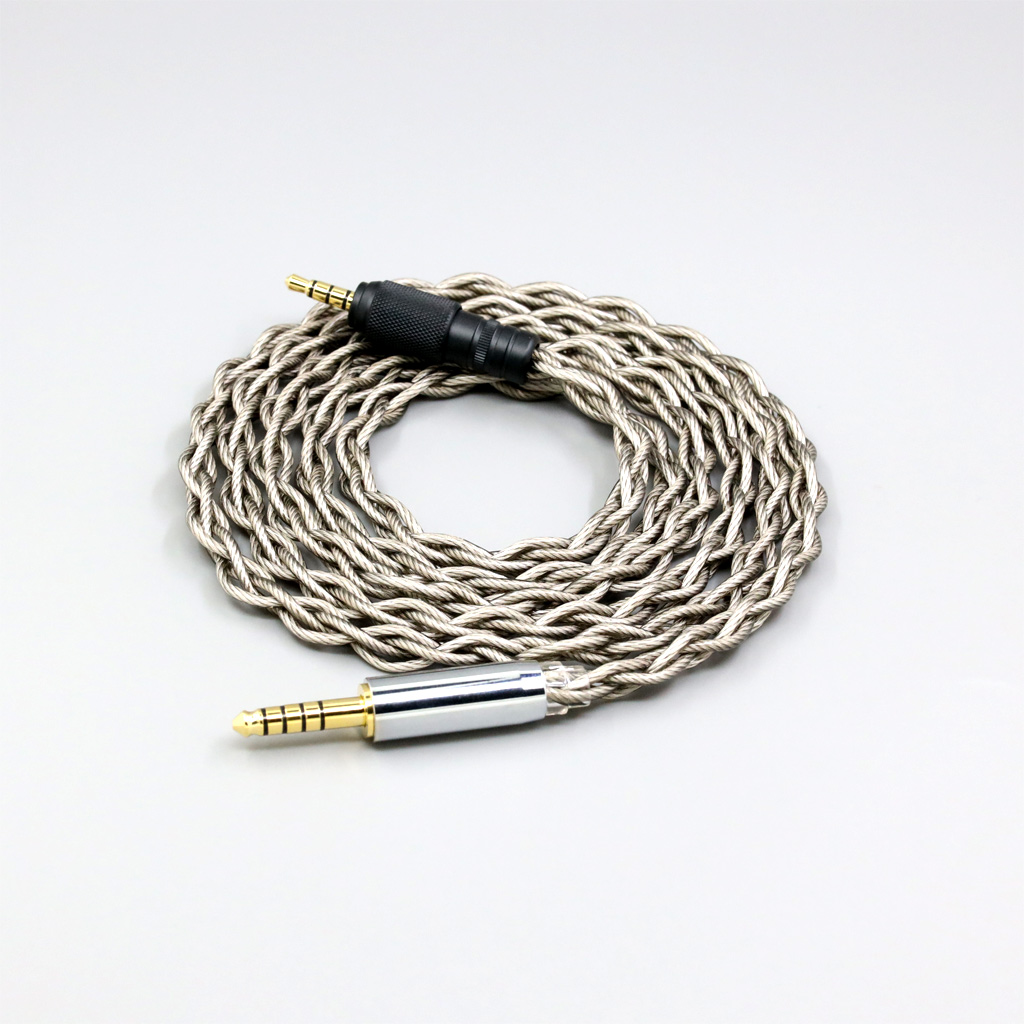 99% Pure Silver + Graphene Plated Shield Earphone Cable For Sony MDR-M1 MDR-MV1 MDR-M1ST Headphones