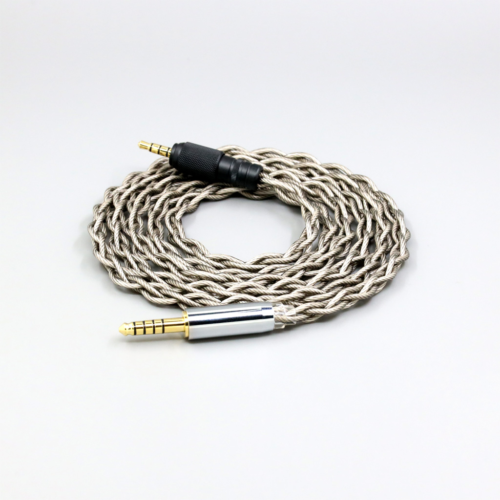 99% Pure Silver + Graphene Plated Shield Earphone Cable For Sony MDR-M1 MDR-MV1 MDR-M1ST Headphones