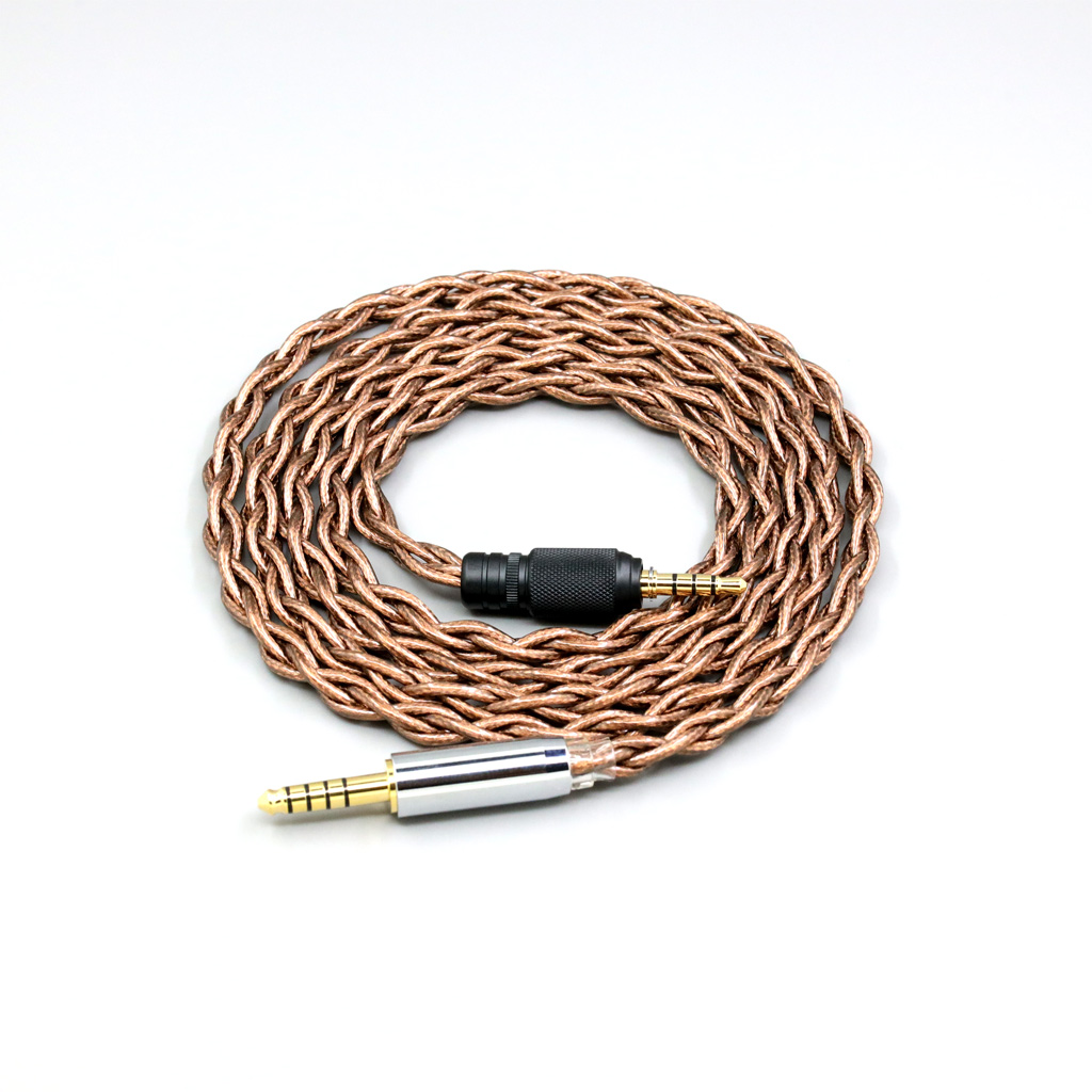 99% 24k Gold 7n Pure Silver Earphone Cable For Sony MDR-M1 MDR-MV1 MDR-M1ST Headphones