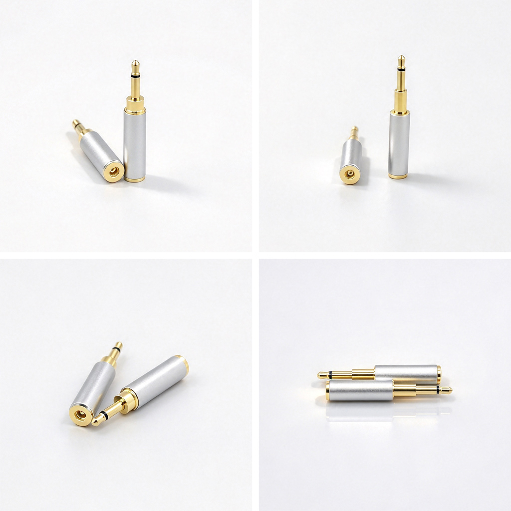 Headphone Converter 2.5mm To MMCX 0.78mm Female For Oppo PM-1 PM-2 Sivga Phoenix SV021 Oriole PII  Apollo Aiva Hifiman HE560 HE-350