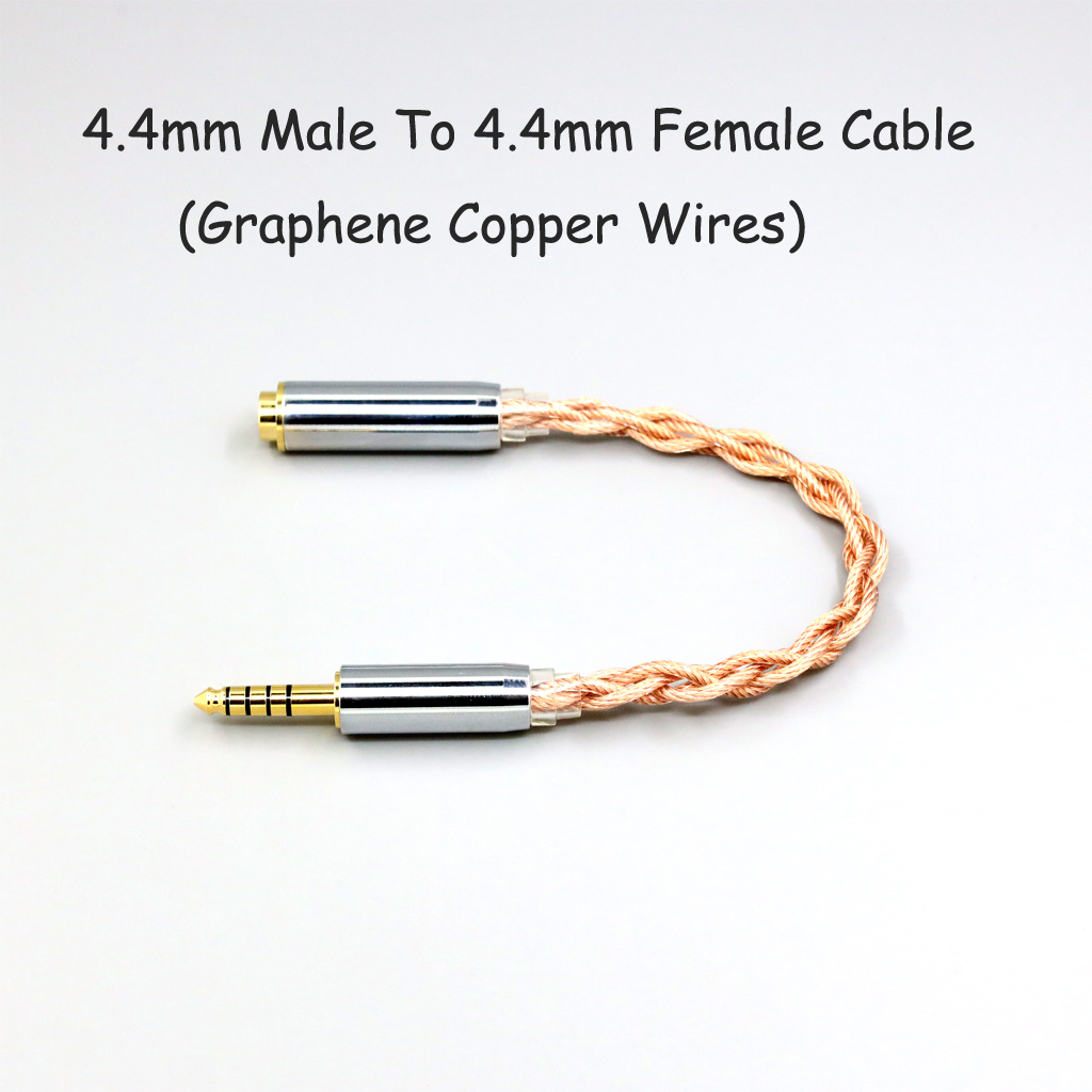 4.4mm Male To 4.4mm Female 3.5mm 4.4mm Male To Male Extension Audio Cable IFI Zen DAC AMP DAP Player