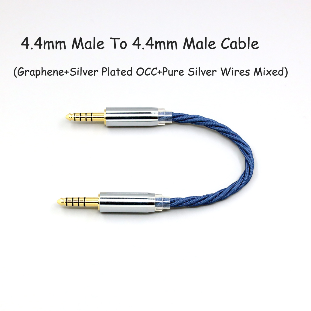 4.4mm Male To 4.4mm Female 3.5mm 4.4mm Male To Male Extension Audio Cable IFI Zen DAC AMP DAP Player