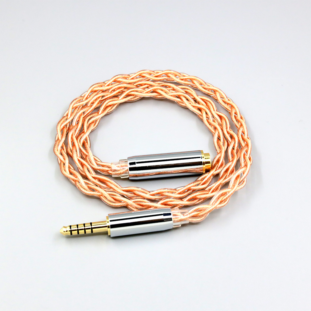 4 Core Litz HiFi-OFC Earphone Braided Cable For 4.4mm Male To 4.4mm Female