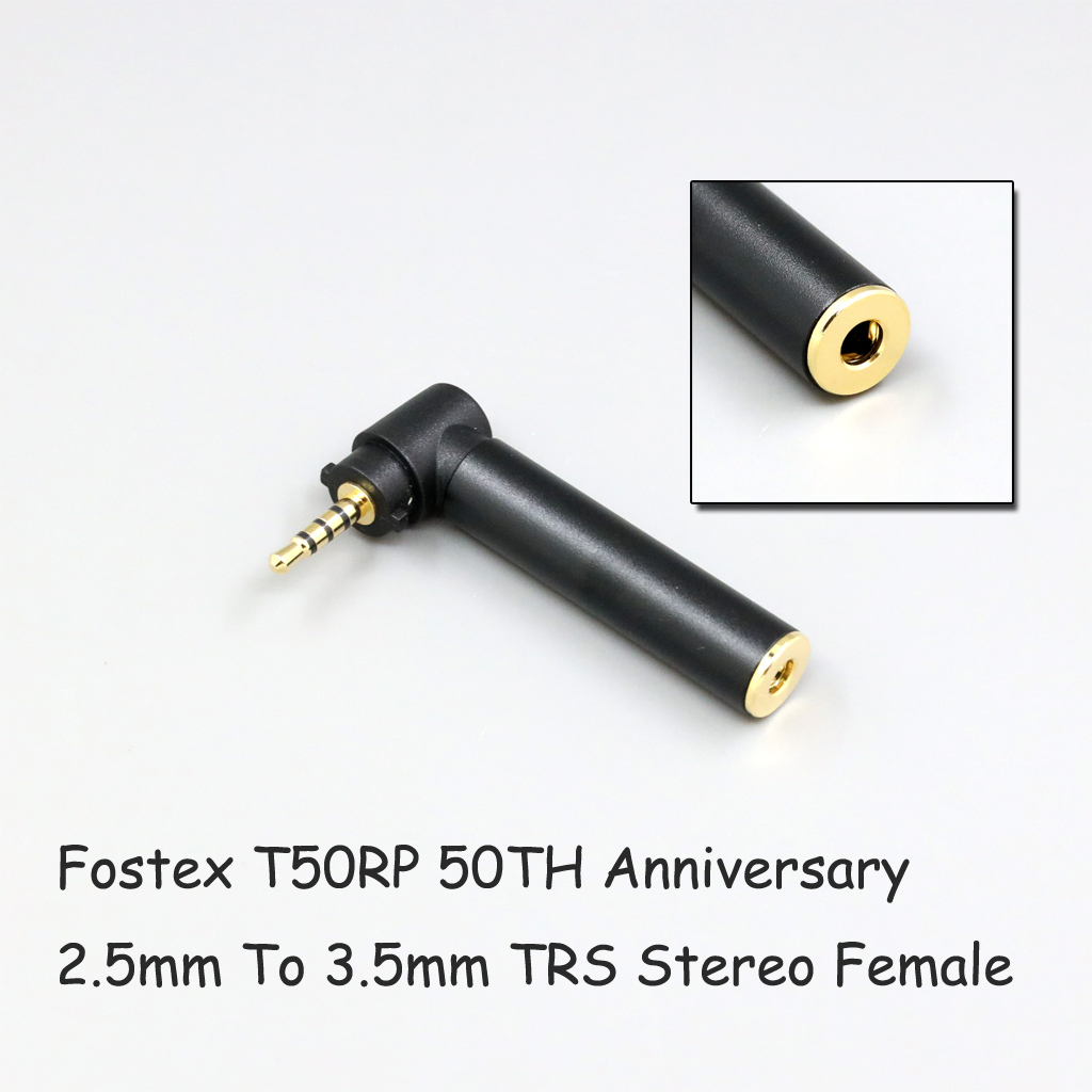Headphone Converter 3.5mm 2.5mm Male To Female Jack Adapter For Fostex T50RP 50TH Anniversary RP Stereo Headphone Earphone