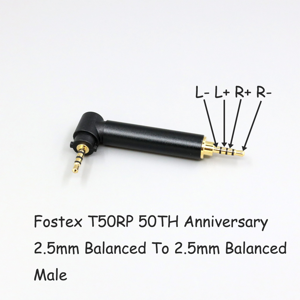 Headphone Converter 3.5mm 2.5mm Male To Female Jack Adapter For Fostex T50RP 50TH Anniversary RP Stereo Headphone Earphone