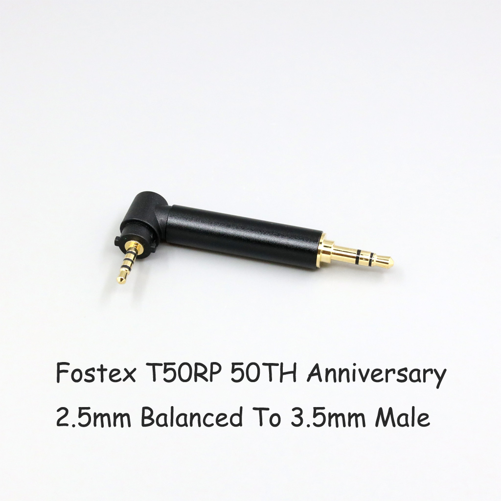 Headphone Converter 3.5mm 2.5mm Male To Female Jack Adapter For Fostex T50RP 50TH Anniversary RP Stereo Headphone Earphone