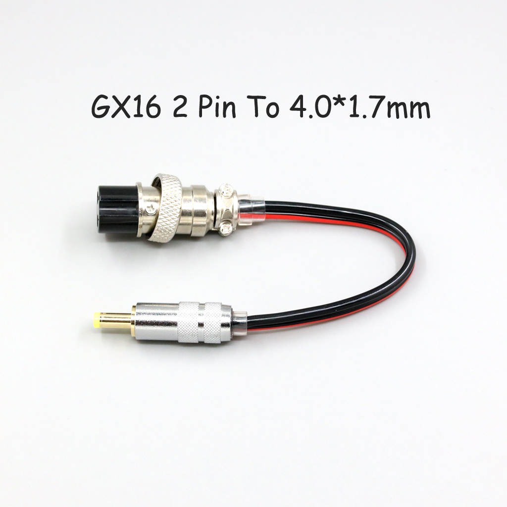 12V DC GX16 5.5mm 4.0mm 2.5mm To 2.1mm 1.35mm 1.7mm Plug Power Cable Male To Male Cord for Keces Linear Extension DC Wire