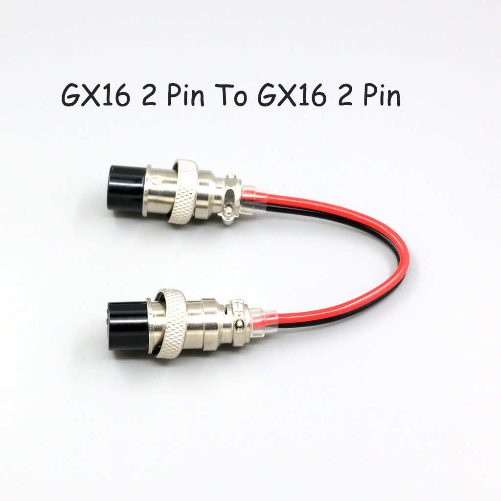12V DC GX16 5.5mm 4.0mm 2.5mm To 2.1mm 1.35mm 1.7mm Plug Power Cable Male To Male Cord for Keces Linear Extension DC Wire