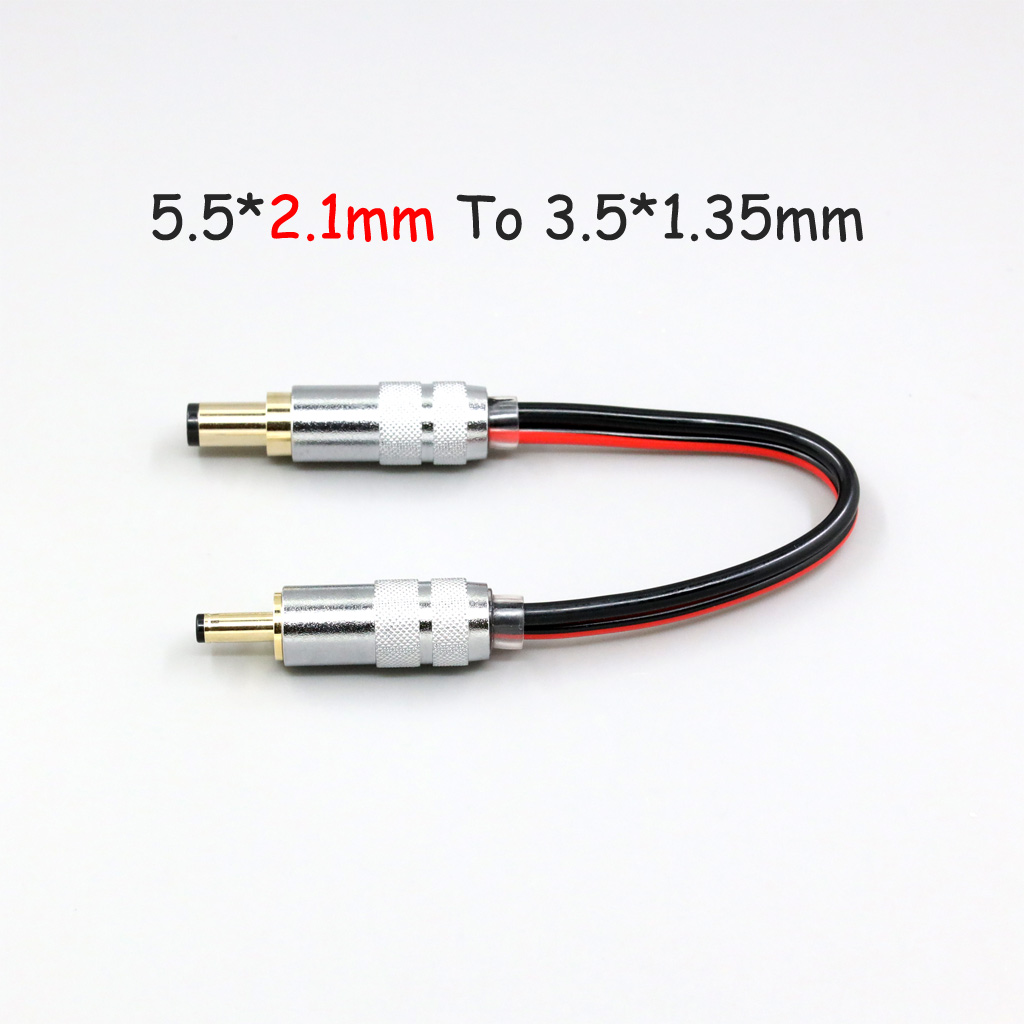 12V DC GX16 5.5mm 4.0mm 2.5mm To 2.1mm 1.35mm 1.7mm Plug Power Cable Male To Male Cord for Keces Linear Extension DC Wire