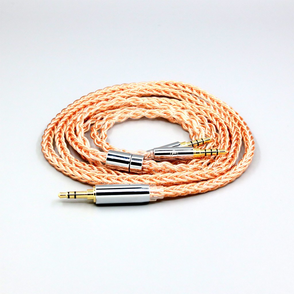 8 Cores 22*0.08mm Litz 7N OCC Earphone Cable For Crosszone CZ-8a CZ-1 CZ-10 Headphone