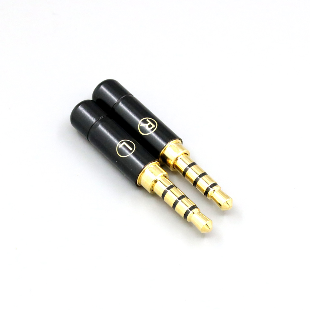 1pair DIY Custom Earphone Pin Plug For Crosszone CZ-8a CZ-1 CZ-10 Headphone 