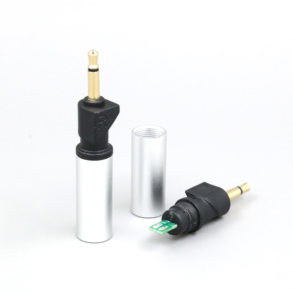 1pair DIY Hand Made Hi-End Adapter Pins Plug For Abyss Diana v2 phi TC X1226lite headphone